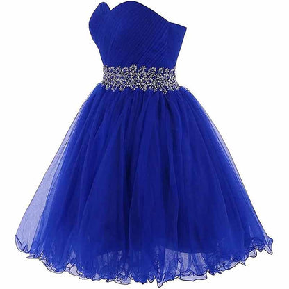Women Short Prom Dresses Tutu Homecoming Dress A Line Tulle Party Cocktail Gown