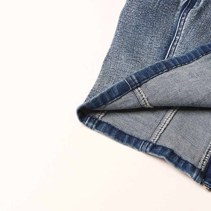 Womens Denim Bustier Top