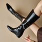 Women's Knee Boots With Wedge Heel