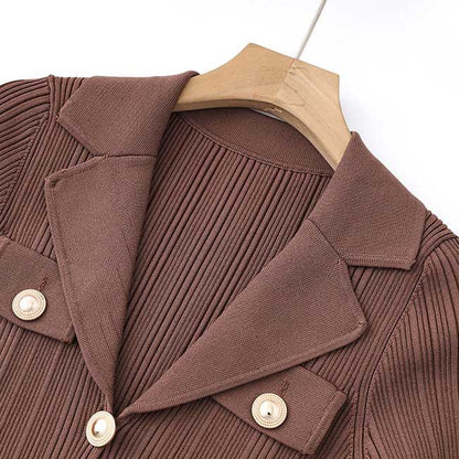 Knit Midi Dress for Women | Casual Long Sleeve Bodycon Dress