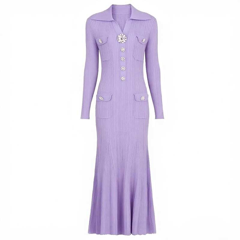 Women's Sweater Dresses Long Sleeve Knit dresses