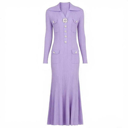 Women's Sweater Dresses Long Sleeve Knit dresses