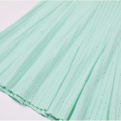 Long Sleeve Ribbed Knit Midi Dresses