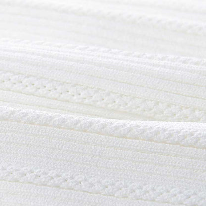 Women Knit Cardigan O-Neckline Cropped Knitted Slim Coat