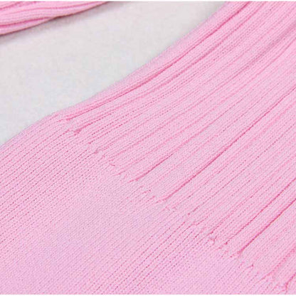 Women's Crop Cardigan V-Neck Knitted Top