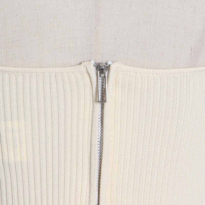 Sweetheart Neck Suspender Strap Crochet Knit Corset Crop Top