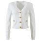 Women Knitwear Cardigan Top Skirt Suit