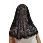 Bridal Mantilla Lace Mass Head Covering Catholic Church Chapel Veil 2 Colors