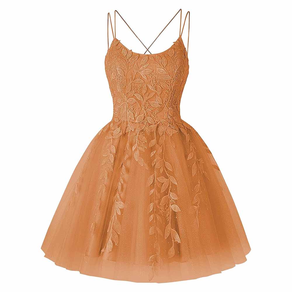 Spaghetti Straps Homecoming Dresses for Teens Lace Appliques Scoop Nec SD Dresscode & Fashiontrends Spaghetti Straps Homecoming Dresses for Teens Lace Appliques Scoop Nec SD Dresscode & Fashiontrends