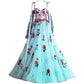 Long Sleeves Prom Dresses Applique Flower Tulle Evening Party Ball Gowns