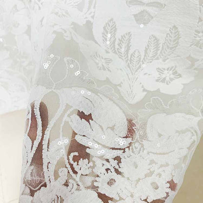 Women Sequined Wedding Suit Lace Blazer + Trousers Two Pieces Set Event Suit