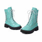 Women's Combat Boots High Top Ankle Lace-Up Boots