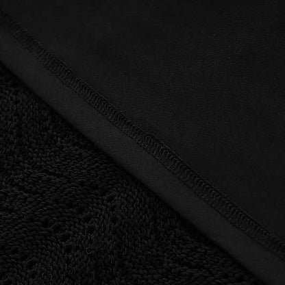 Square Neck Midi Black Dress Body-Con Slim Fit Chic A-Line Cocktail Dress