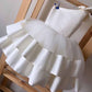 Children's Birthday Party Dress With Bows One Shoulder Kid Flower Girl Dresses