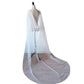 Tulle Long Wedding Cloak Lace Shoulder Dridal Cape