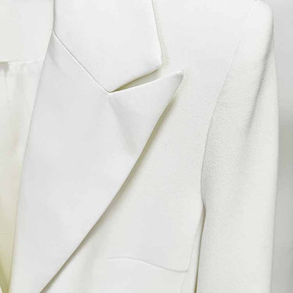 Long Sleeve Crystal Sequin Maxi Coat Dress Black Embellished Long Blazer Dress