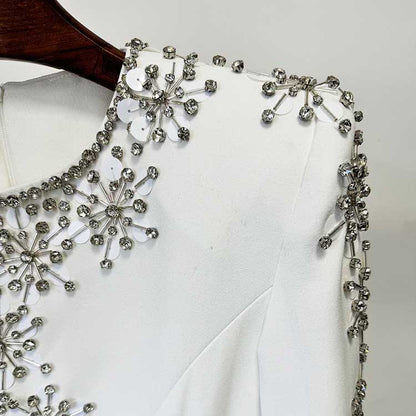 Womens Beaded Evening Dress Long Dresses