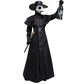 6 pieces Halloween Medieval Steam Punk Style Dress With Long Mouth Mask Costumes