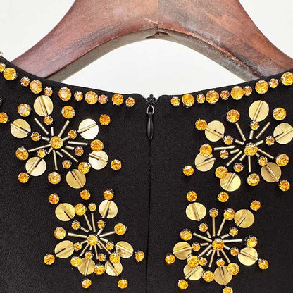 Womens Beaded Evening Dress Long Dresses