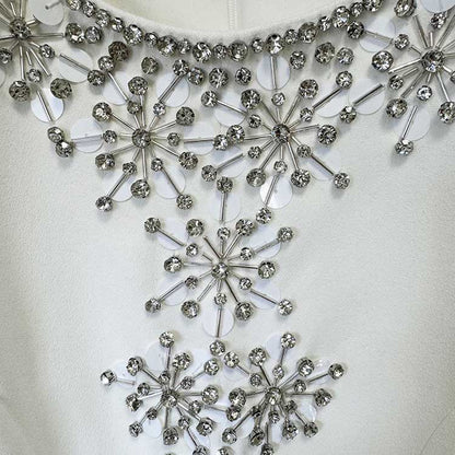 Womens Beaded Evening Dress Long Dresses