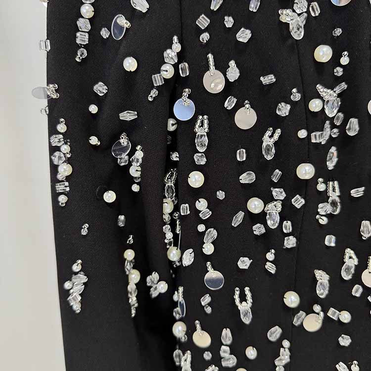 Sparkly A-Line Beaded Long Evening Dresses For Events