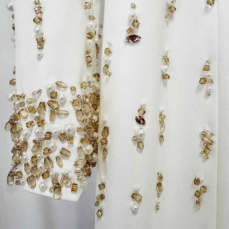 Sparkly A-Line Beaded Long Evening Dresses For Events