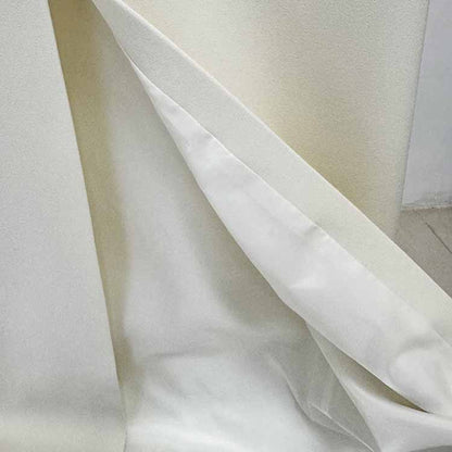 High-neck Maxi Dress With Ruffled Crystal-embellished Sleeves