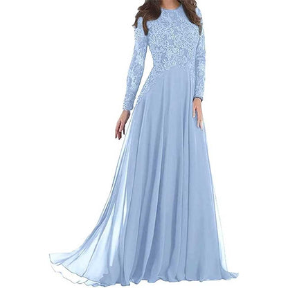 Prom Gowns Formal Event Dresses with Sleeves