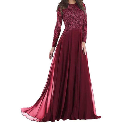 Prom Gowns Formal Event Dresses with Sleeves