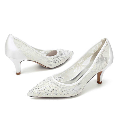 Low Heeled Dress Shoes Rhinestones Formal Low Heels Sparkle Wedding Shoes