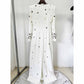 Women's Long Sleeve Galaxy Beaded Maxi Dress