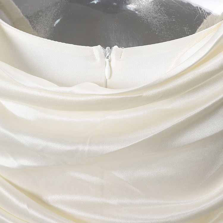 Women’s Vintage Off Shoulder Dress – Sleeveless A-Line Midi Dress with Waist Cinch