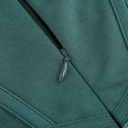 Emerald Green Halter Strap Maxi Dress