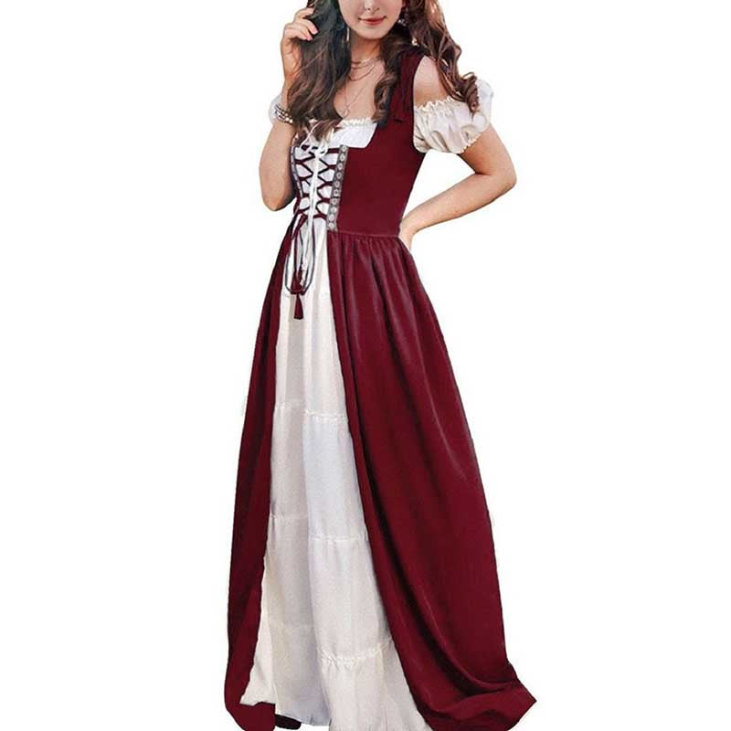 Short Sleeves Medieval Dress HS0808