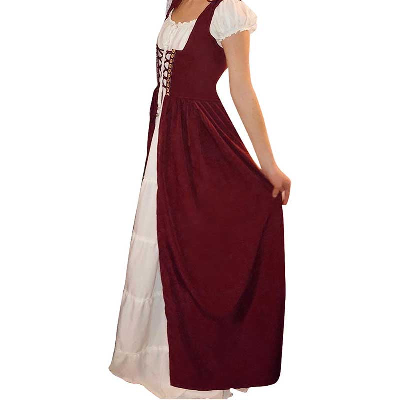 Short Sleeves Medieval Dress HS0808