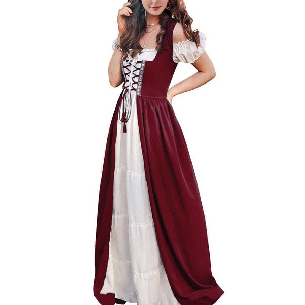 Short Sleeves Medieval Dress HS0808