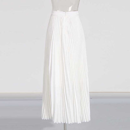 Women's Midi Skirt Suit Standard Collar Long Sleeve Formal Suit