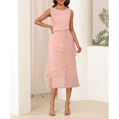 3/4 Sleeves 2 Piece Mother of The Bride Dresses Wedding Formal Event Dress Suit