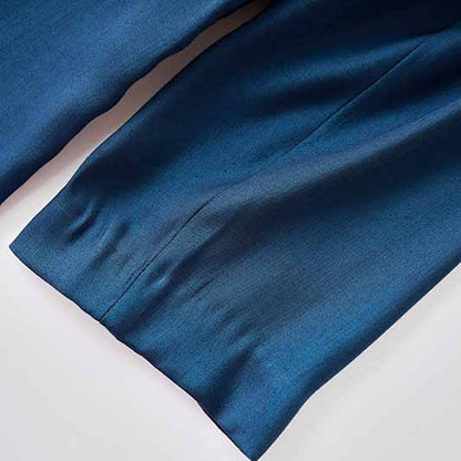 Women Single-Breasted Blazer Solid Color Fashion Blazer Jacket