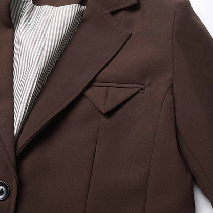 Women's Single Breasted Suit Jacket