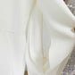 Trumpet Sleeved Jumpsuit White Heavy-duty Diamond Studded Jumpsuit Beaded One Piece Suit