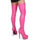 Women's Overknee Matte Boots Dance Platform Stiletto Stretch Thigh High Boots