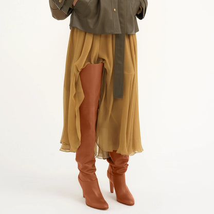 Heeled Over-The -Knee Boots