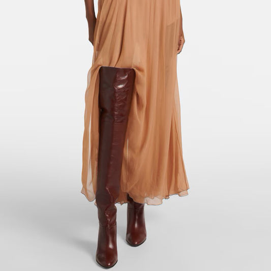 Heeled Over-The -Knee Boots