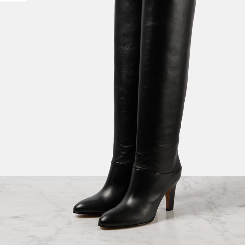 Heeled Over-The -Knee Boots