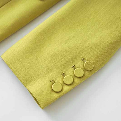 Women’s Two Pieces Pantsuits Office Lady Suit Set Formal Wedding Suit