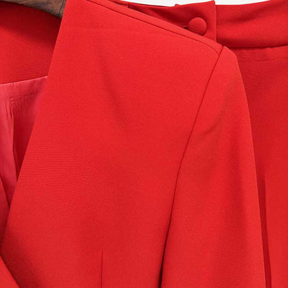 Womens 2 Pieces Formal Flared Pantsuit