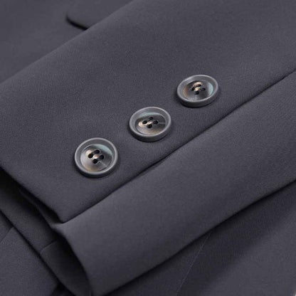 Womens Pantsuit Lace up Trouser Suit Two Pieces Formal Trendy suit