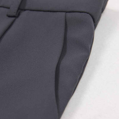 Womens Pantsuit Lace up Trouser Suit Two Pieces Formal Trendy suit