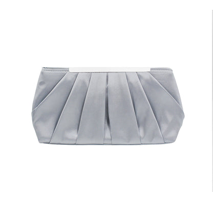 Women's Evening Bag Satin Clutch Wedding Bridal Purse Cocktail Party Prom Handbag